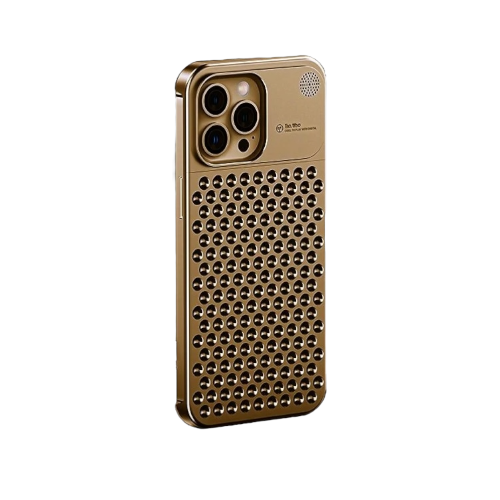 NY Mesh Metal Bumper Case for iPhone