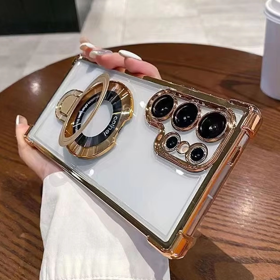 Colnel Magsafe Stand Bumper Case for Samsung S25 Ultra