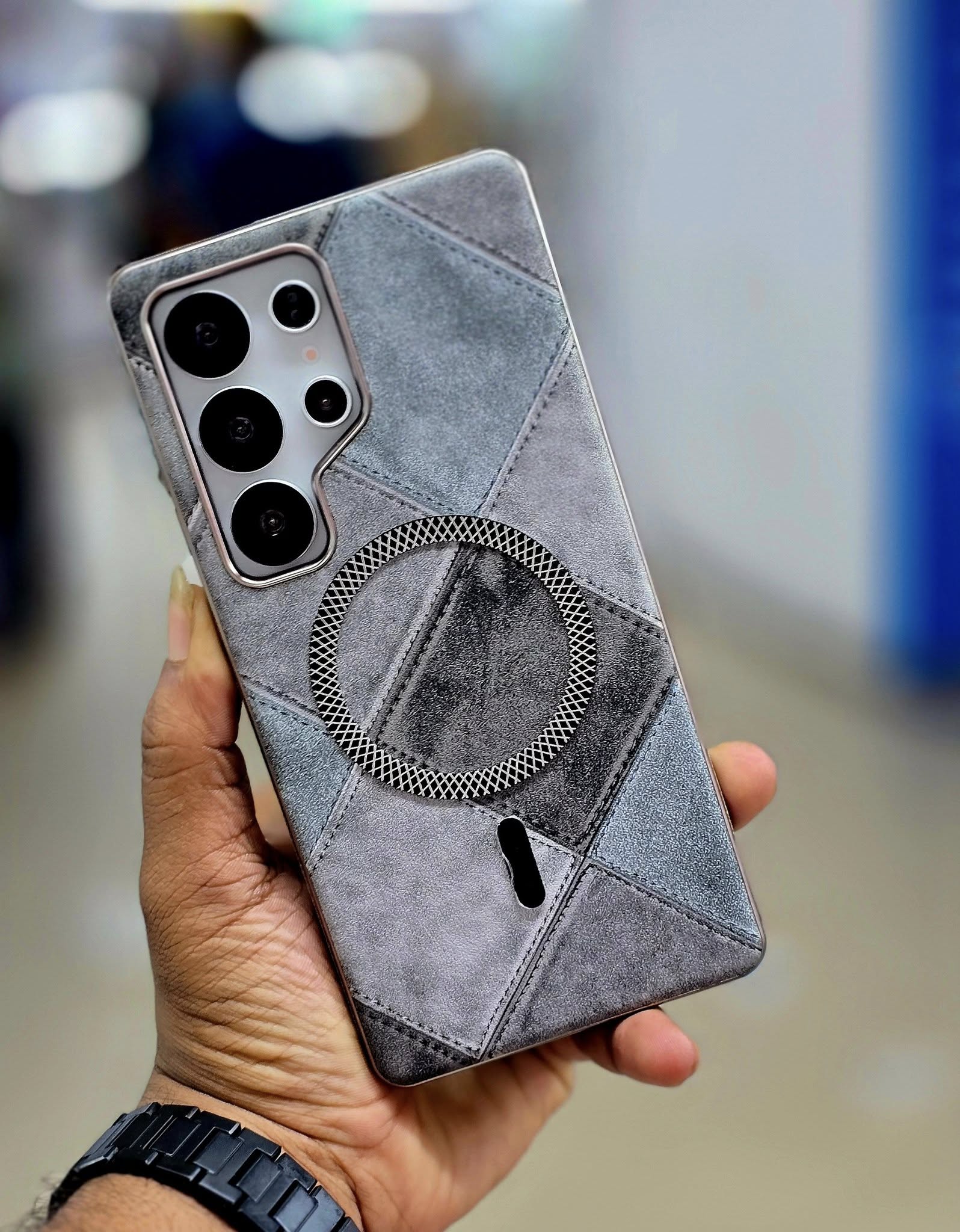 New Design Magsafe Support Hard Case 🔥 Available for Samsung  S25 ultra  S24 ultra