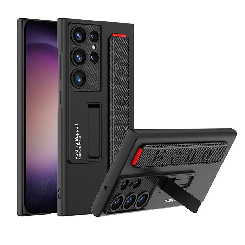 Thin Bracket Anti-drop Designed by GKK  Standing Case with Band Strap Case for Samsung