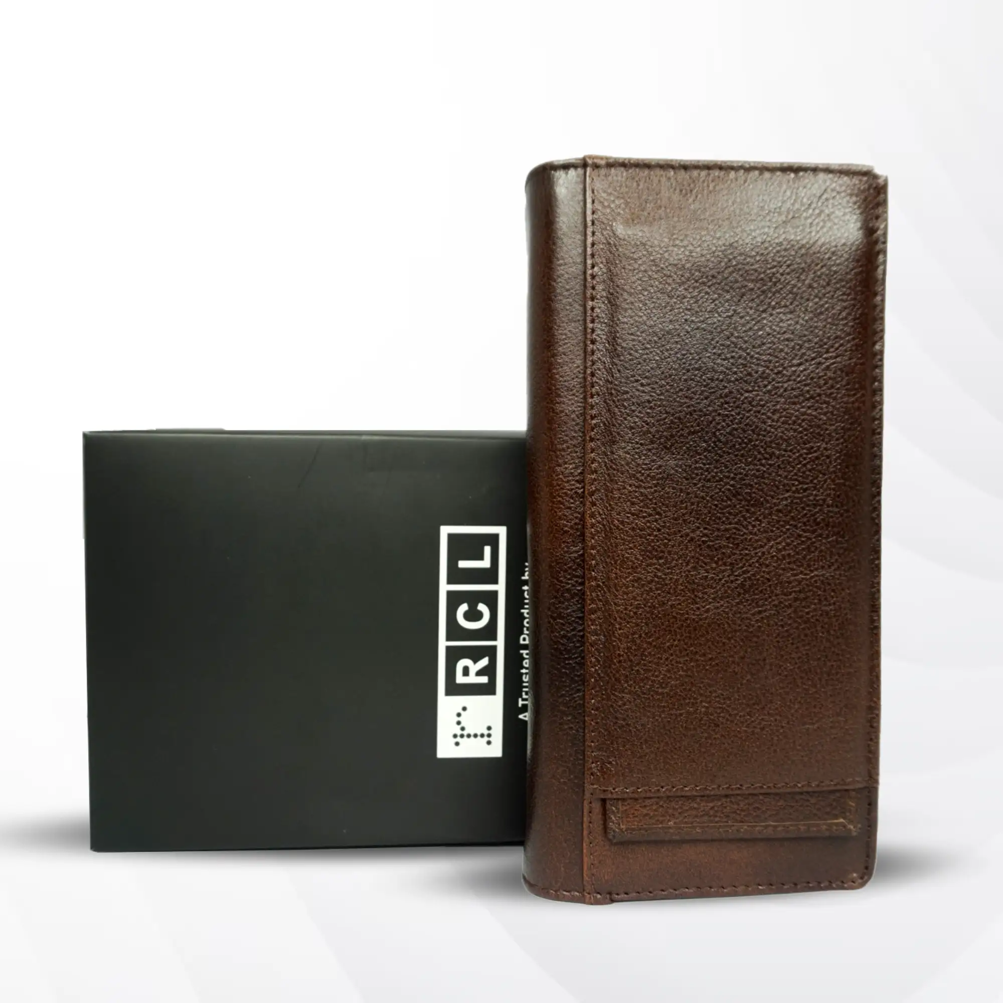 Premium Genuine Leather Long Wallet for Men