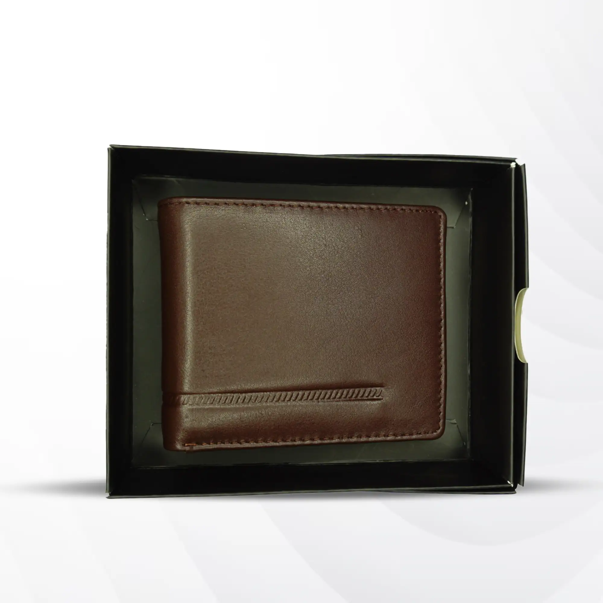 Premium Genuine Leather Bifold Wallet for Men